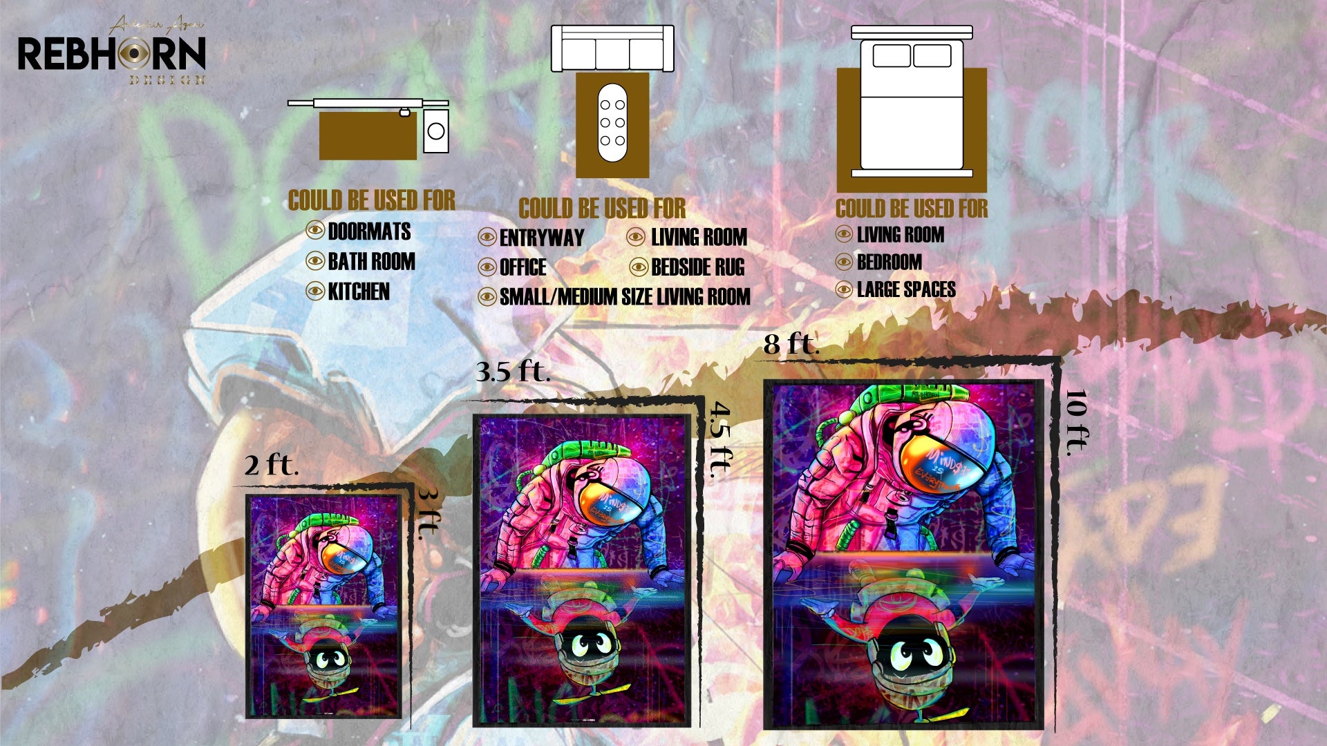 Luxury Grenade Versace Design Rug – REBHORN DESIGN