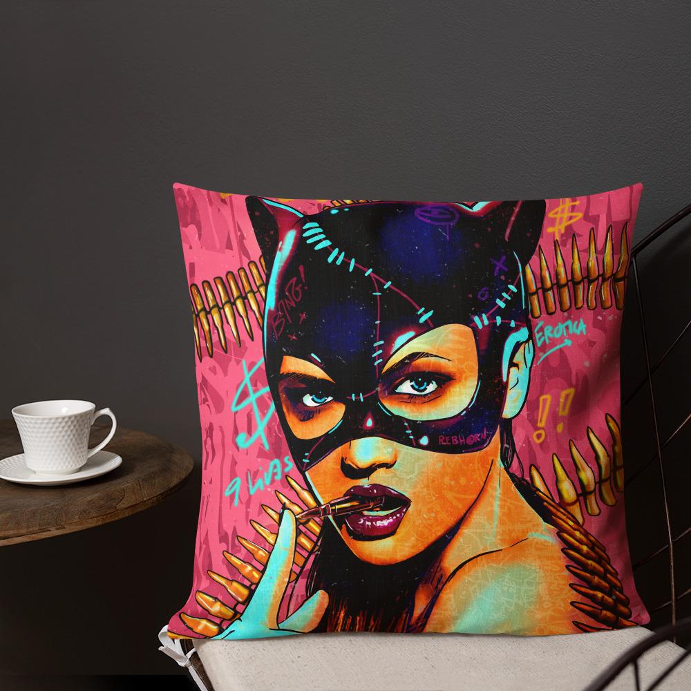 9 LIVES PREMIUM PILLOW - REBHORN DESIGN