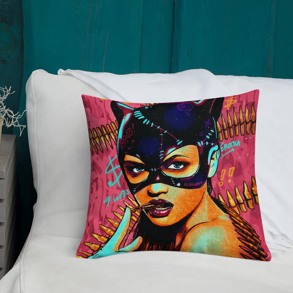 9 LIVES PREMIUM PILLOW - REBHORN DESIGN