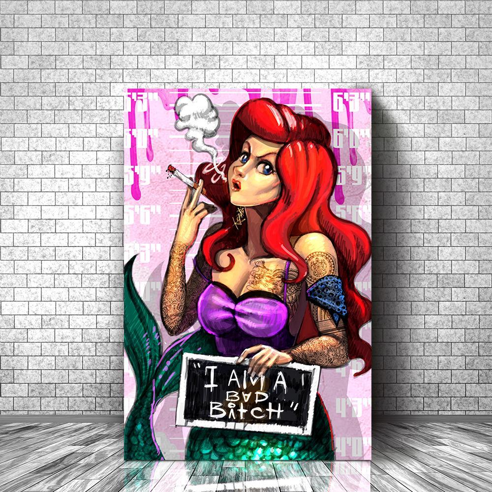 A BAD GIRL WITH ARIEL - REBHORN DESIGN