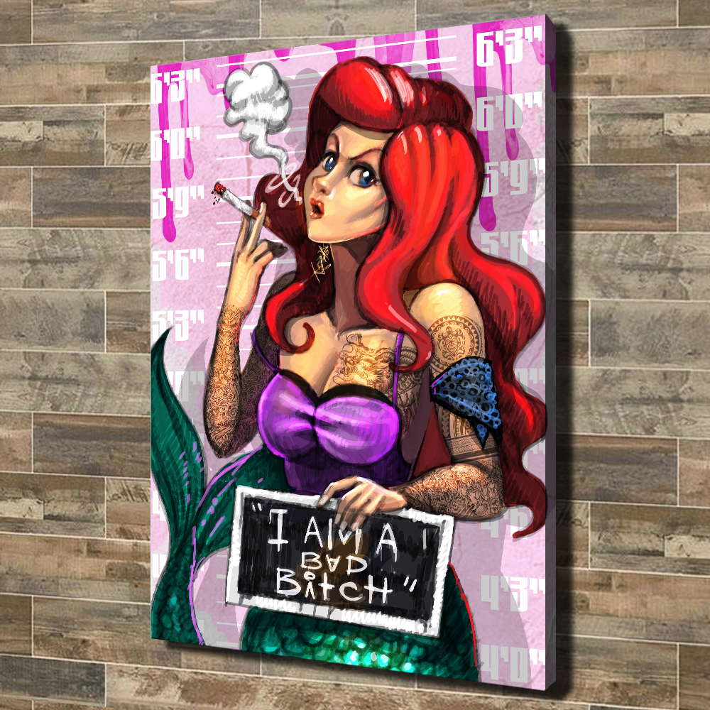 A BAD GIRL WITH ARIEL - REBHORN DESIGN