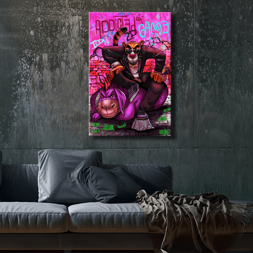 ADDICTED TO THE GAME - REBHORN DESIGN