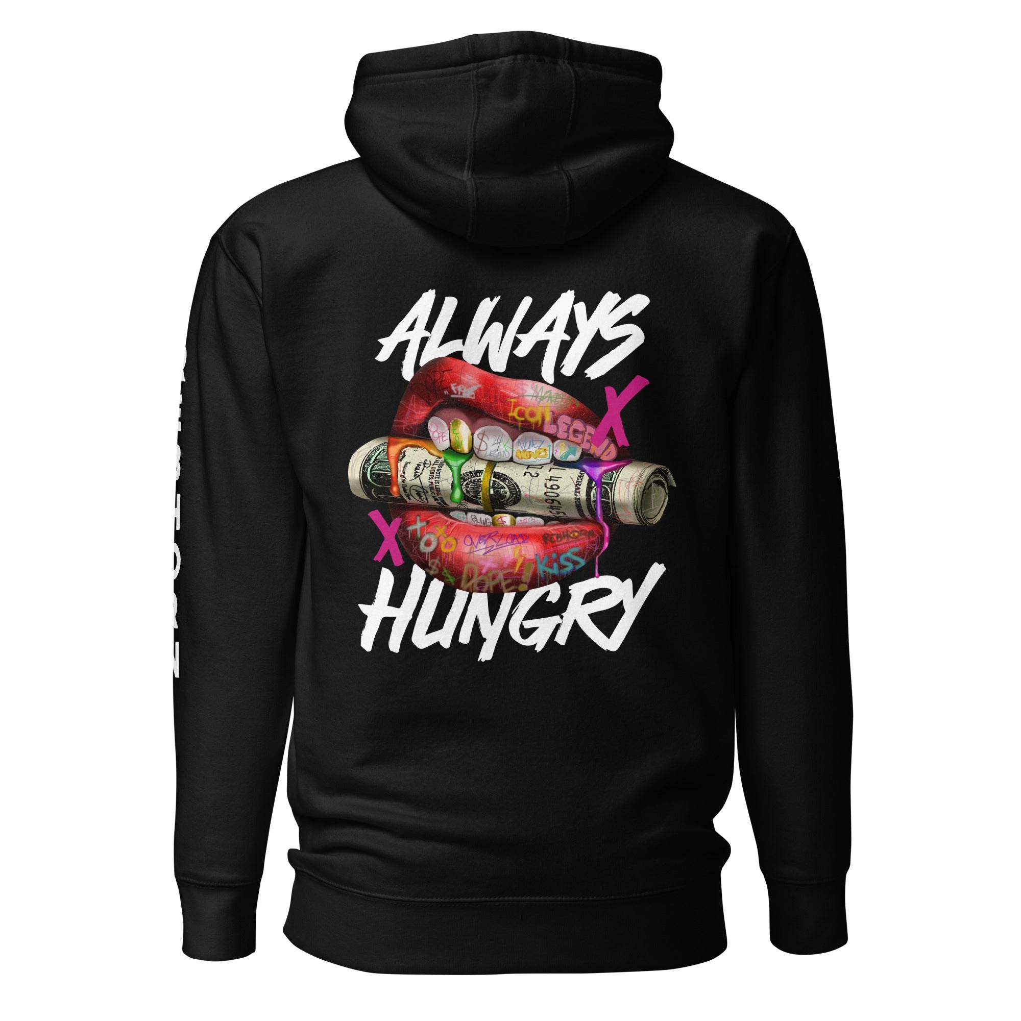 Always Hungry Premium Unisex Hoodie - REBHORN DESIGN