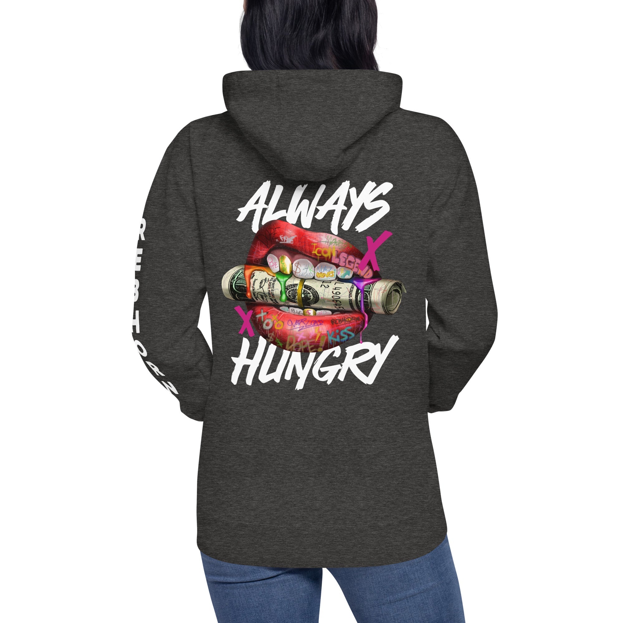 Always Hungry Premium Unisex Hoodie - REBHORN DESIGN