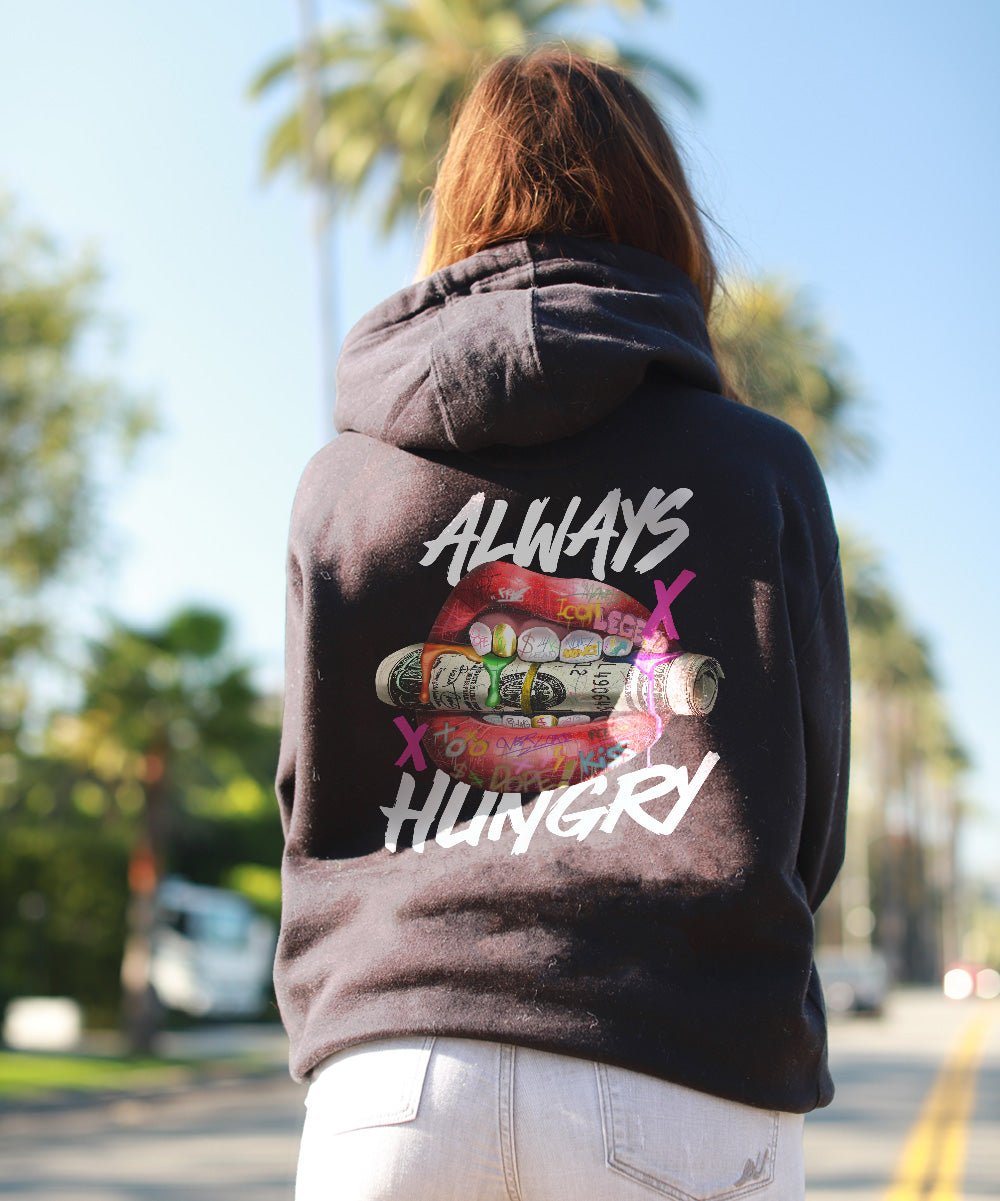 Always Hungry Premium Unisex Hoodie - REBHORN DESIGN