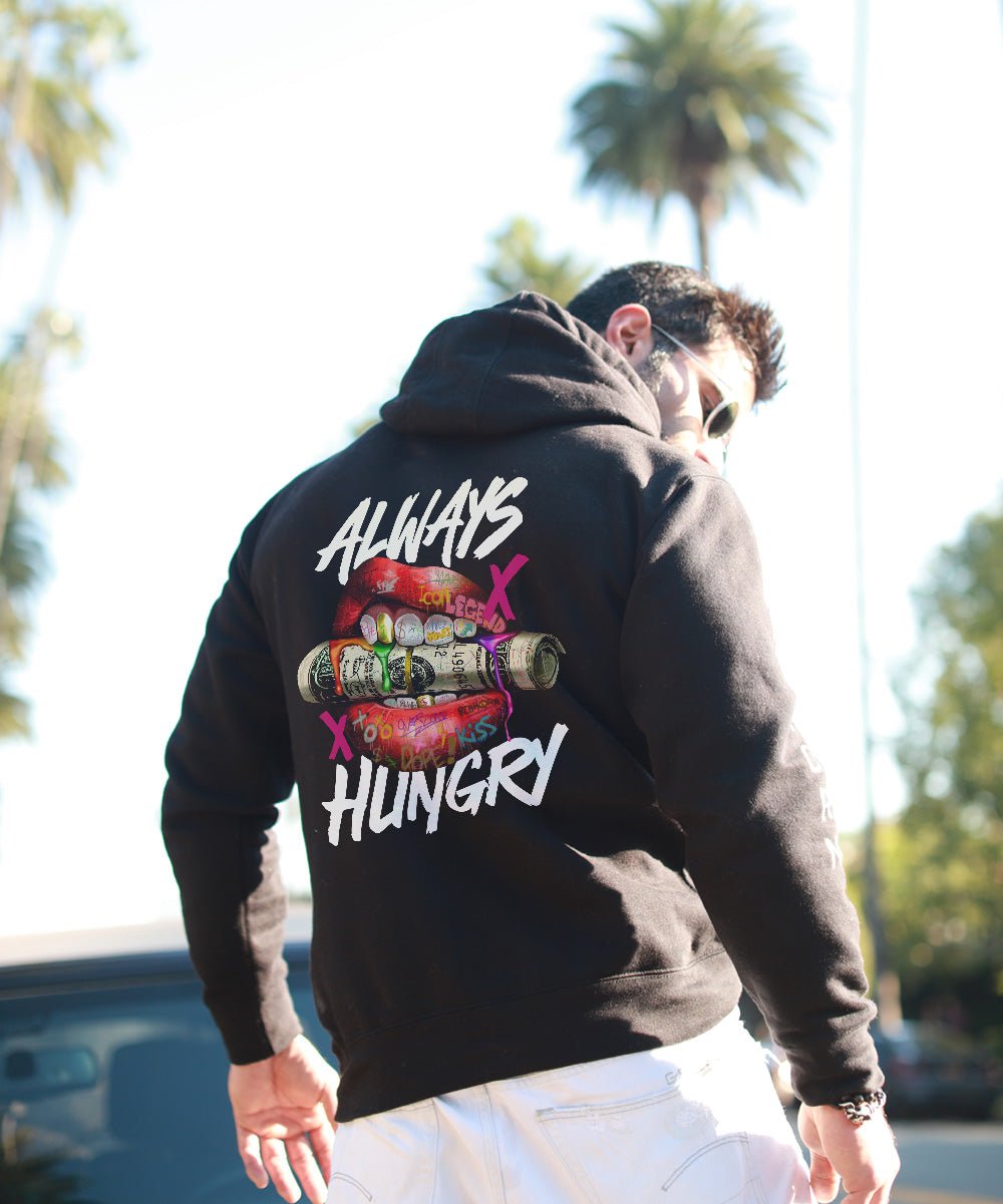 Always Hungry Premium Unisex Hoodie - REBHORN DESIGN