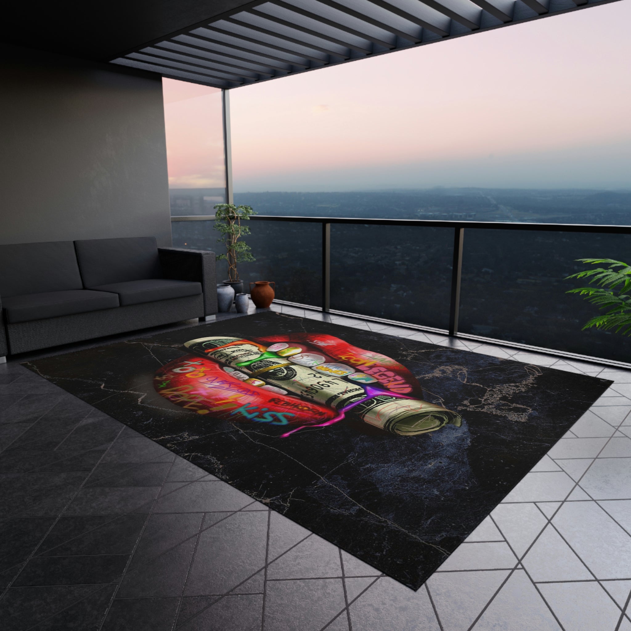 Always Hungry Rug - REBHORN DESIGN