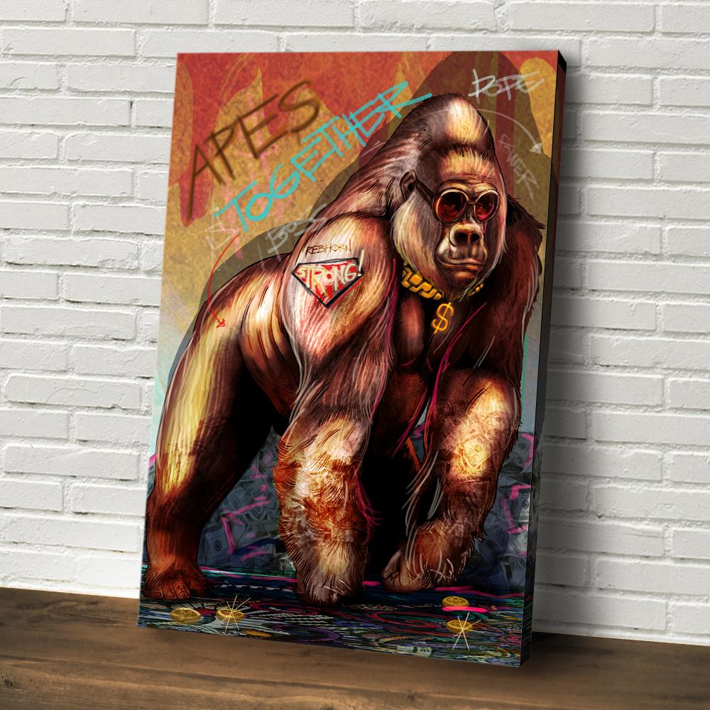 APES TOGETHER STRONG - REBHORN DESIGN