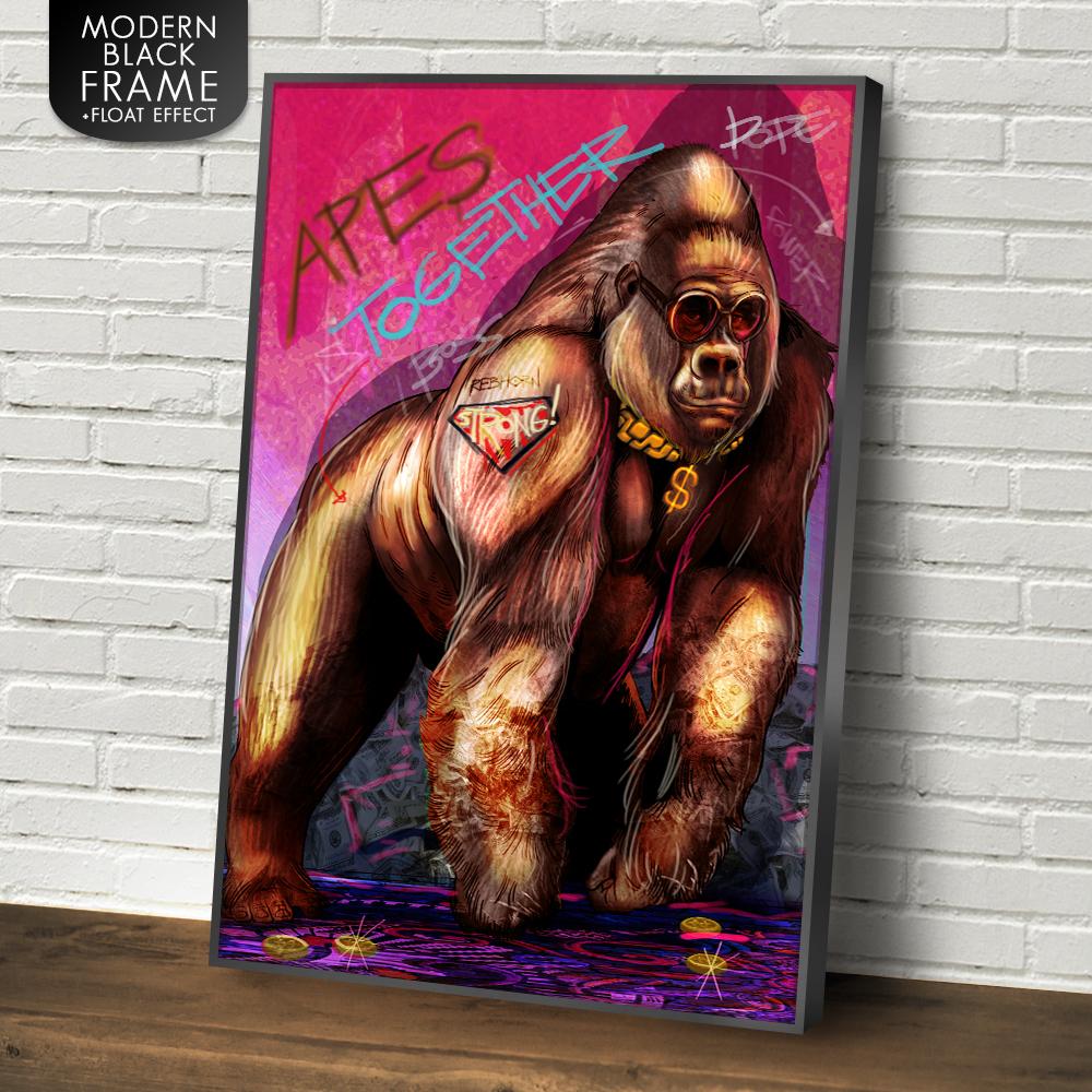 APES TOGETHER STRONG - REBHORN DESIGN