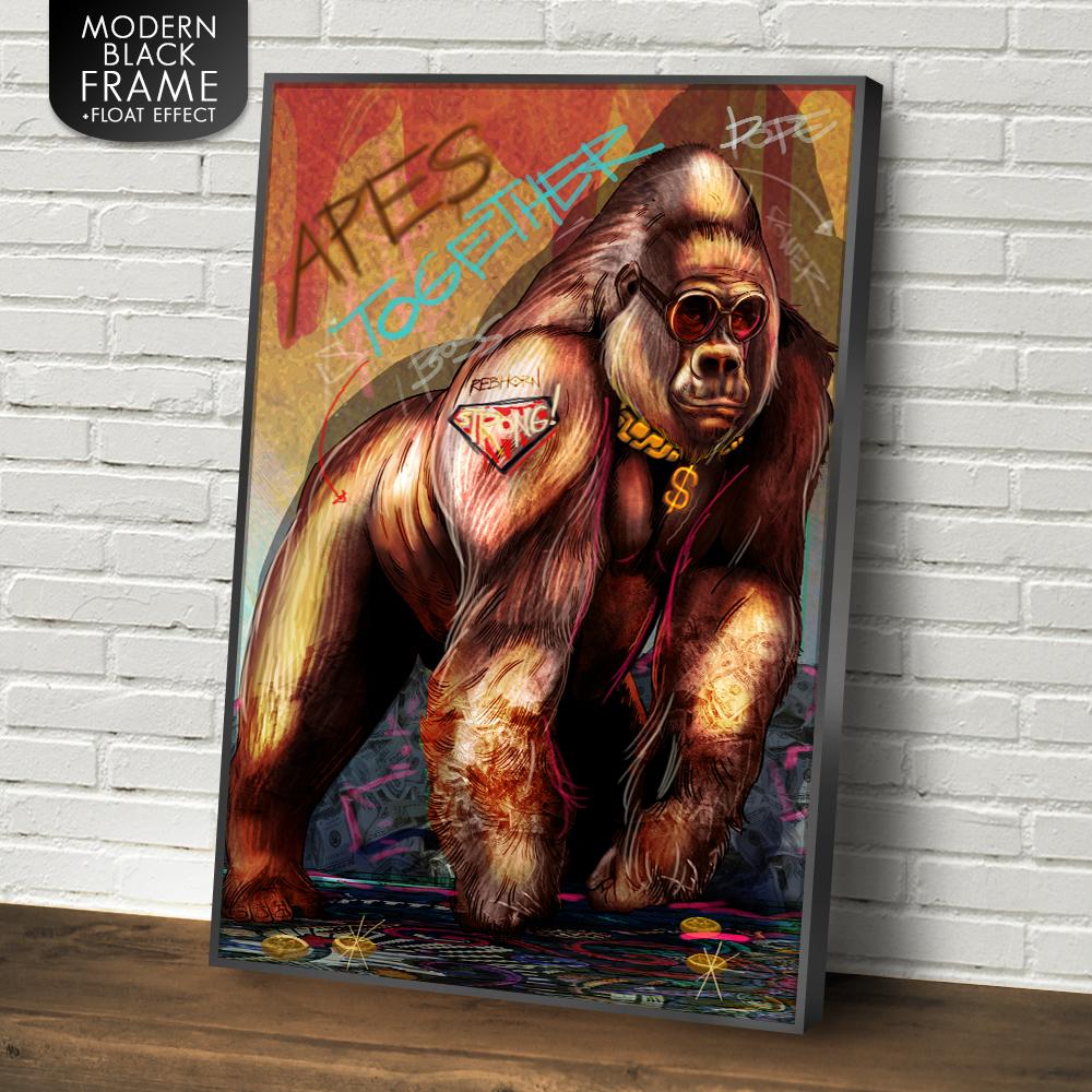 APES TOGETHER STRONG - REBHORN DESIGN
