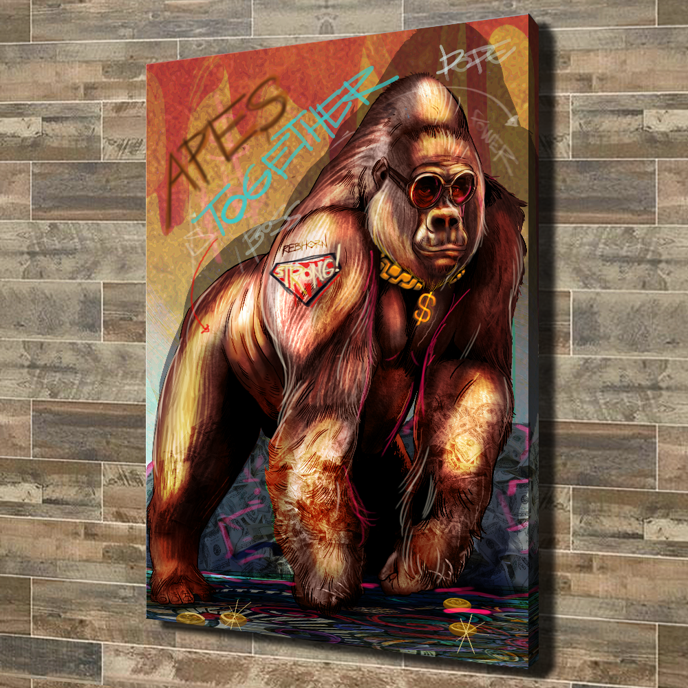 APES TOGETHER STRONG - REBHORN DESIGN