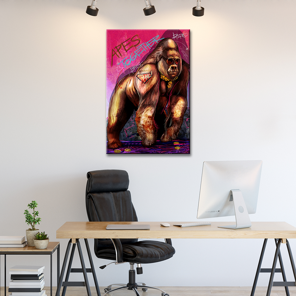 APES TOGETHER STRONG - REBHORN DESIGN