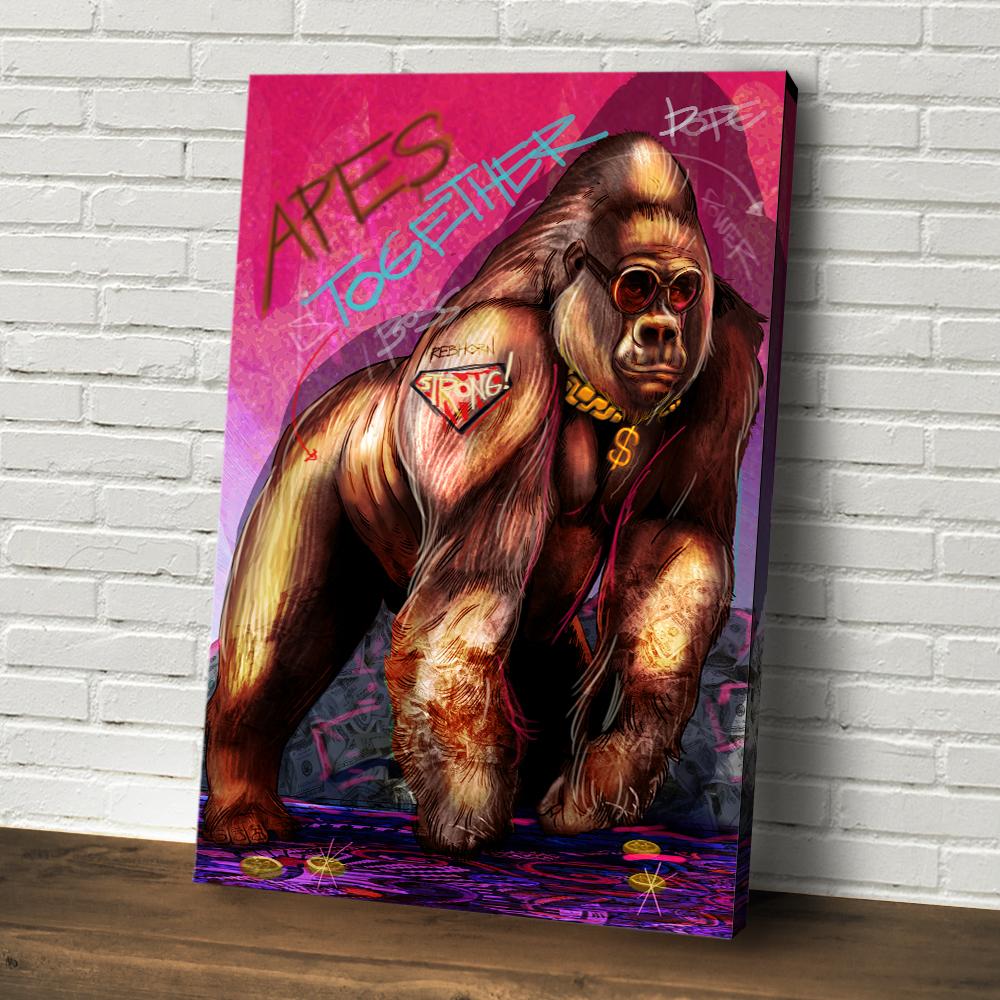 APES TOGETHER STRONG - REBHORN DESIGN