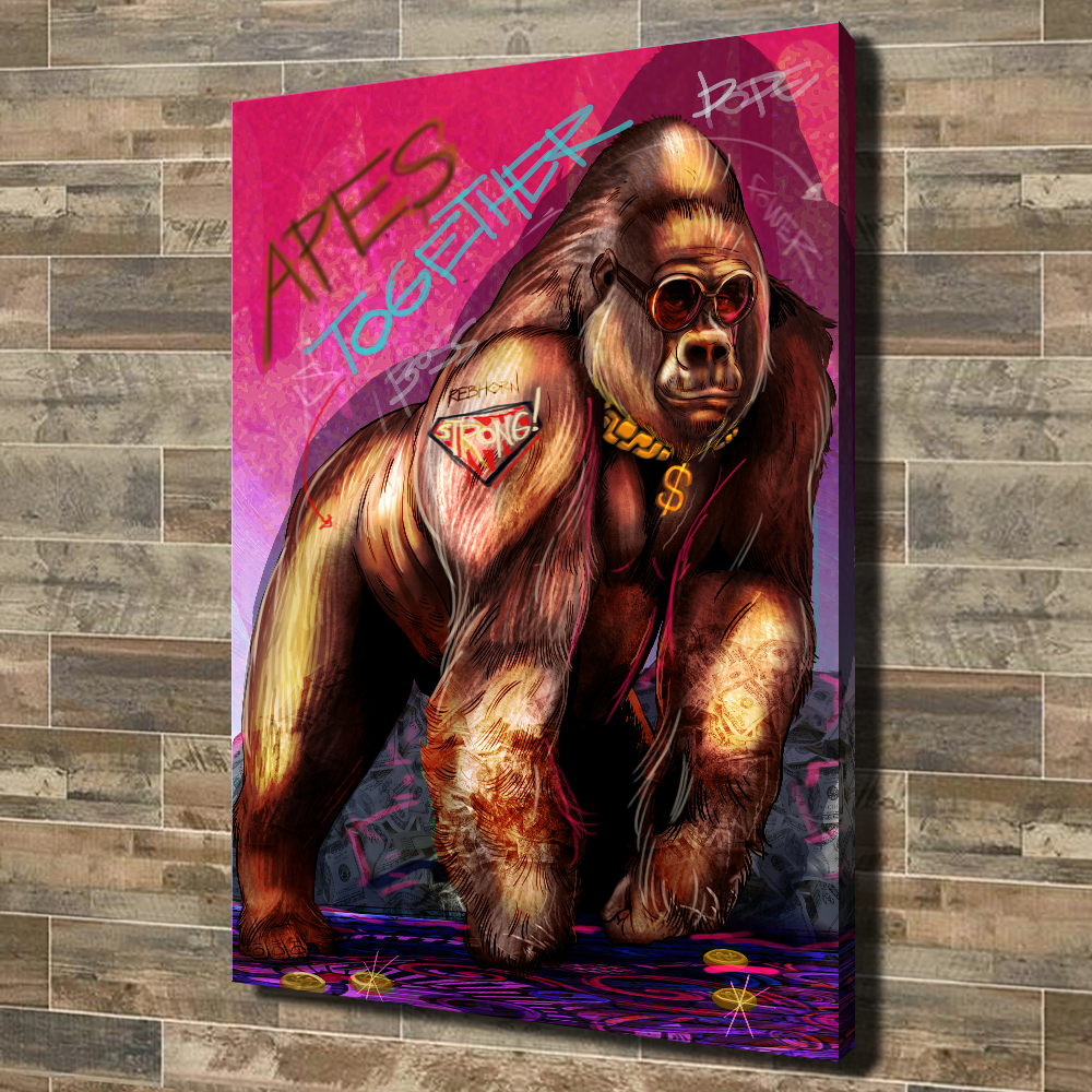 APES TOGETHER STRONG - REBHORN DESIGN