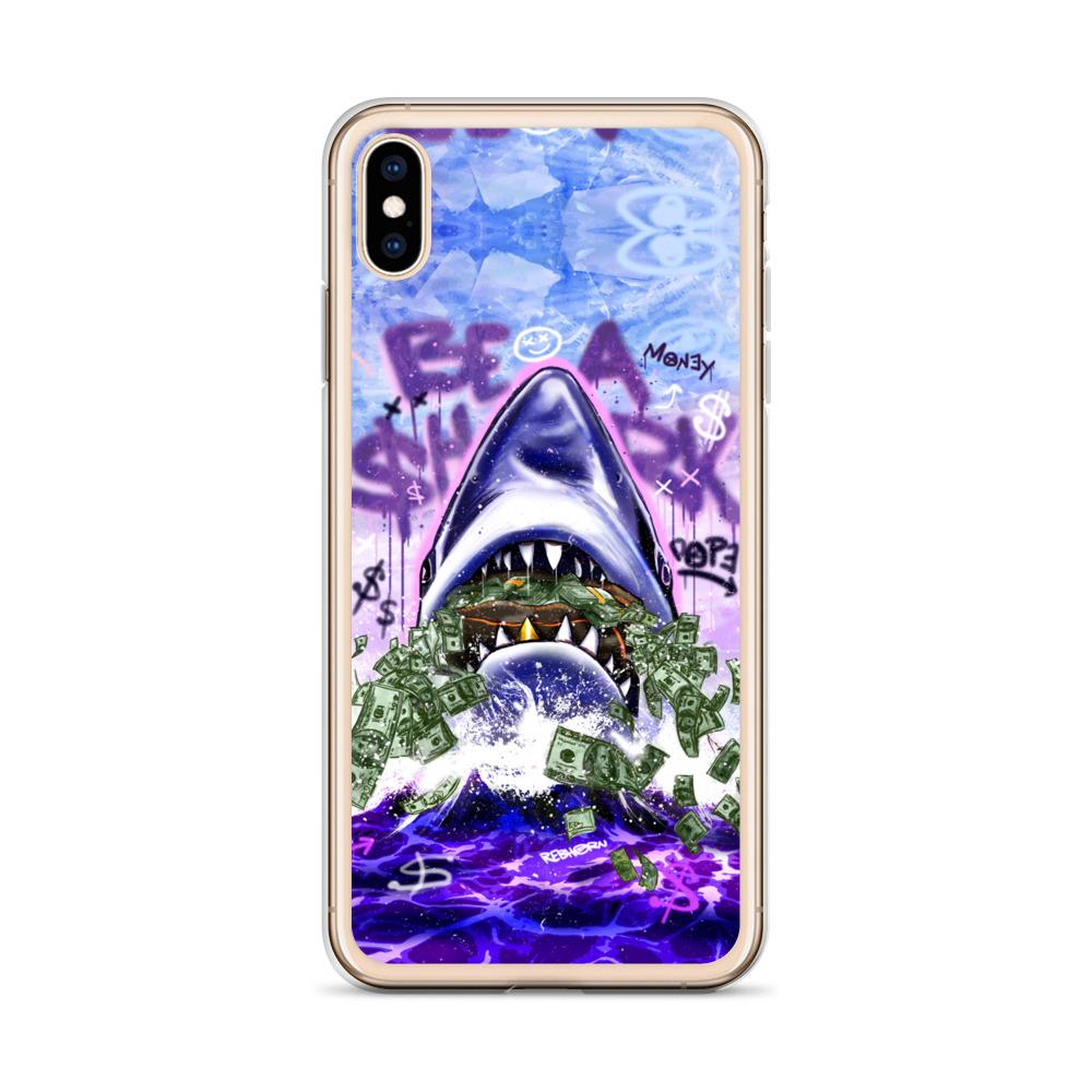 Be A Shark iPhone Case - REBHORN DESIGN