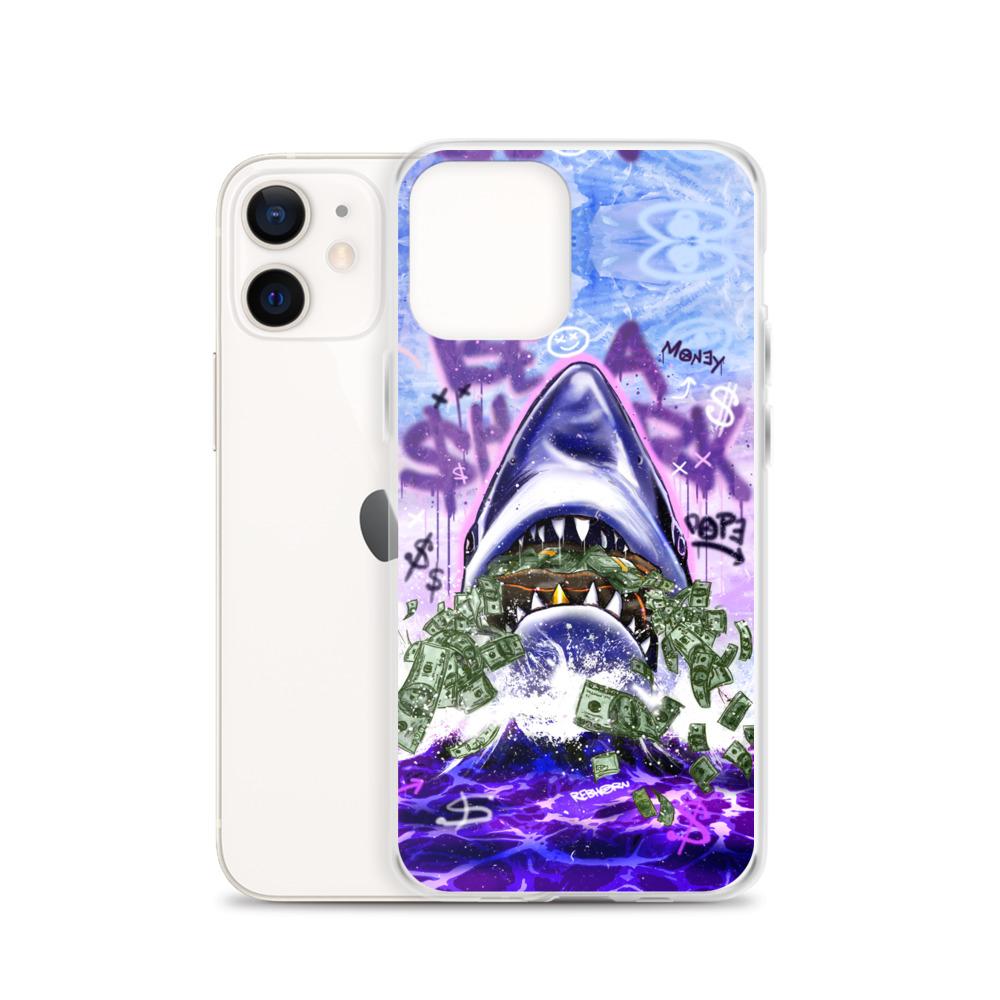 Be A Shark iPhone Case - REBHORN DESIGN