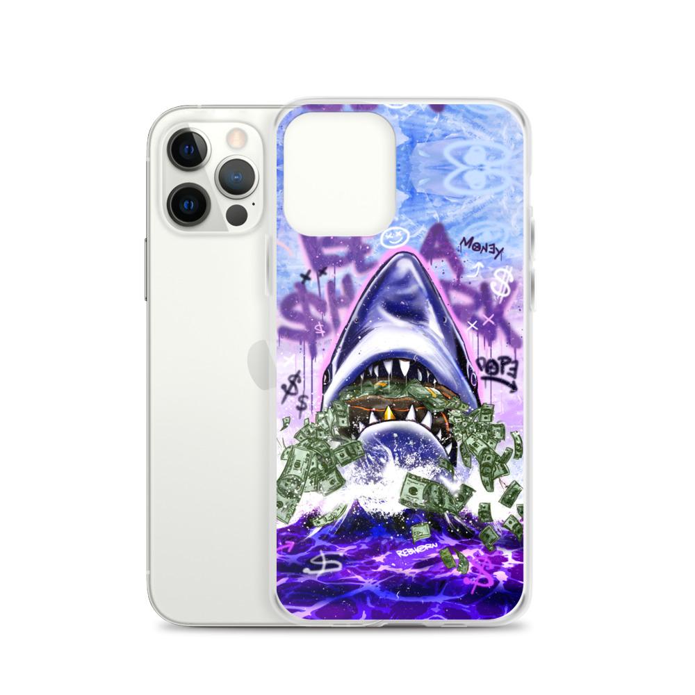 Be A Shark iPhone Case - REBHORN DESIGN