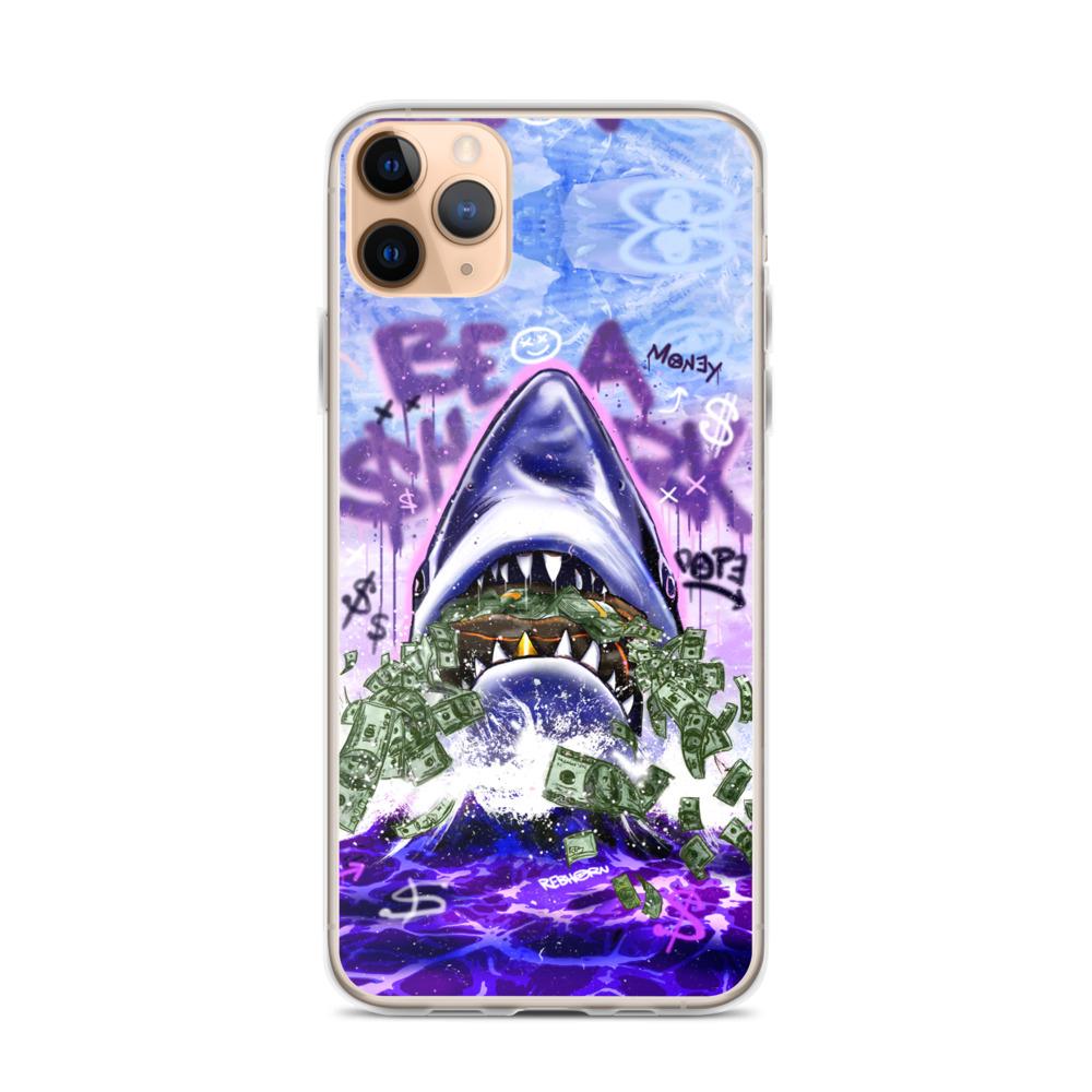 Be A Shark iPhone Case - REBHORN DESIGN