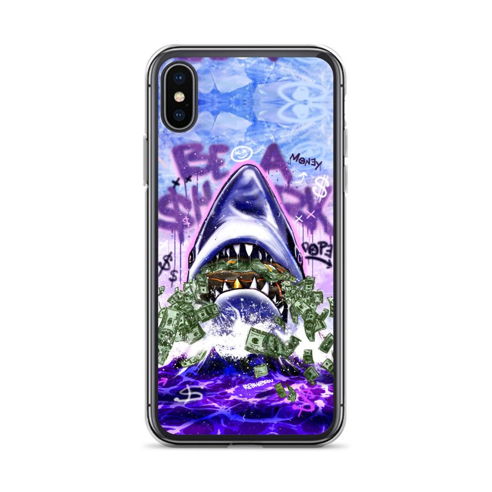 Be A Shark iPhone Case - REBHORN DESIGN