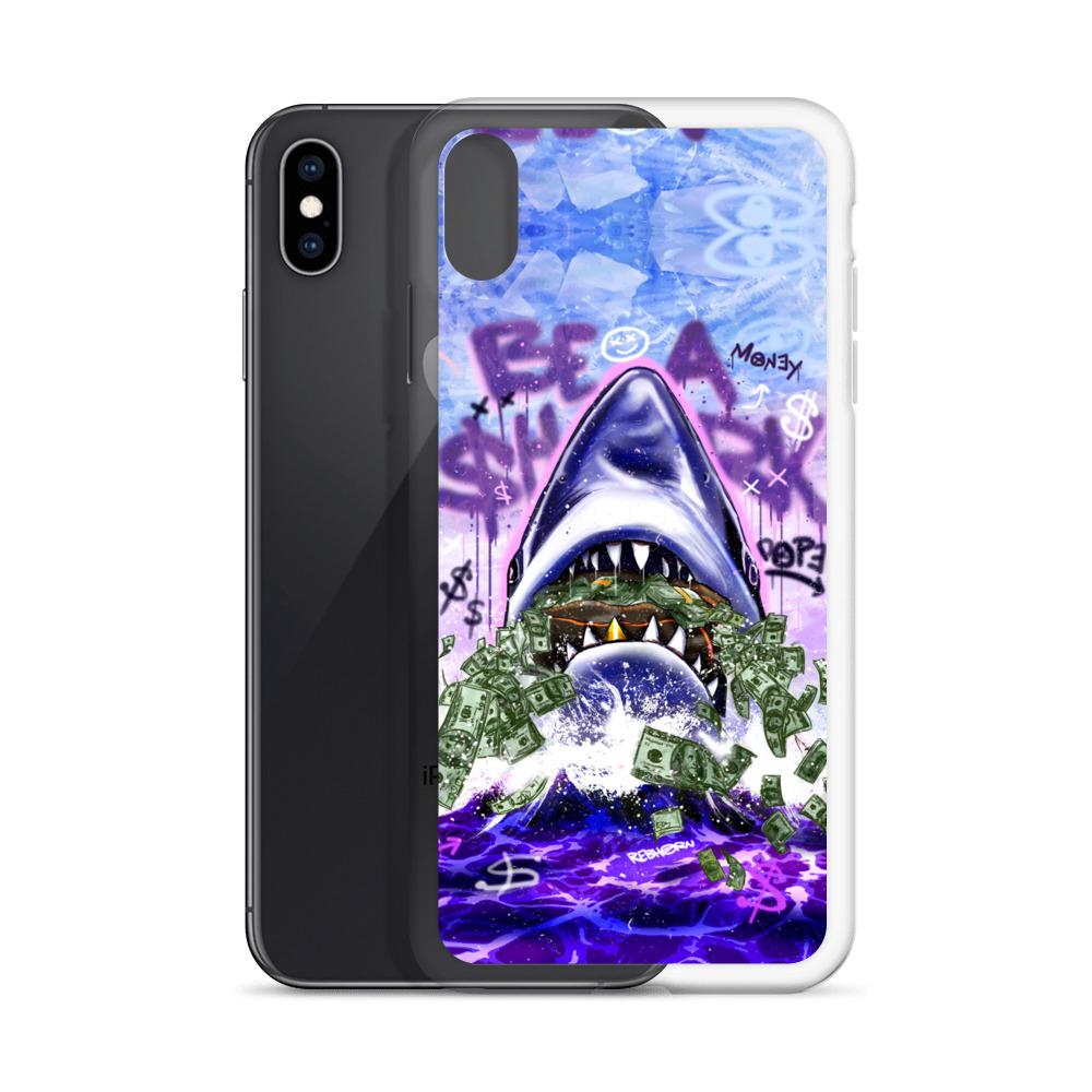 Be A Shark iPhone Case - REBHORN DESIGN