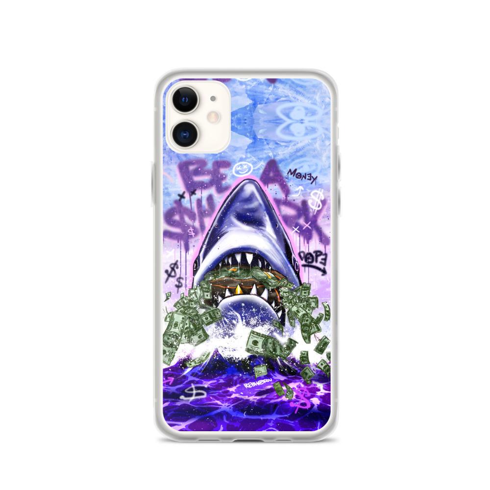 Be A Shark iPhone Case - REBHORN DESIGN
