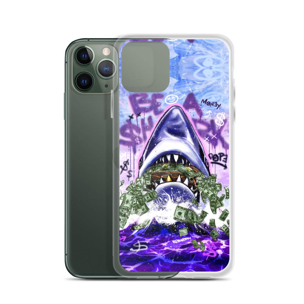 Be A Shark iPhone Case - REBHORN DESIGN