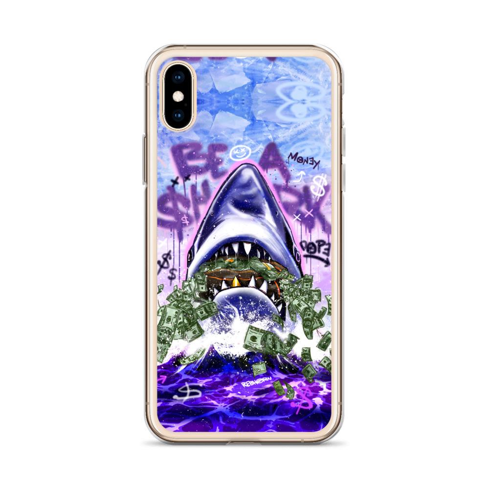 Be A Shark iPhone Case - REBHORN DESIGN