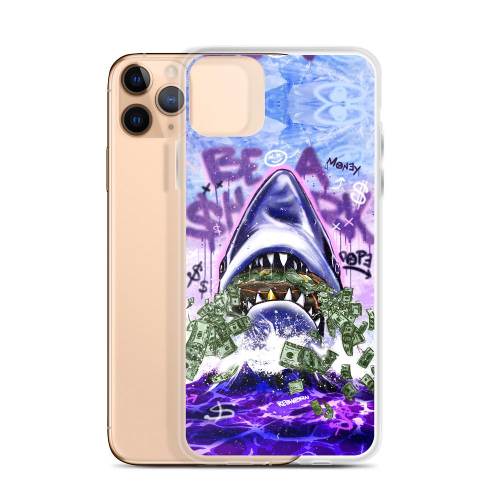 Be A Shark iPhone Case - REBHORN DESIGN