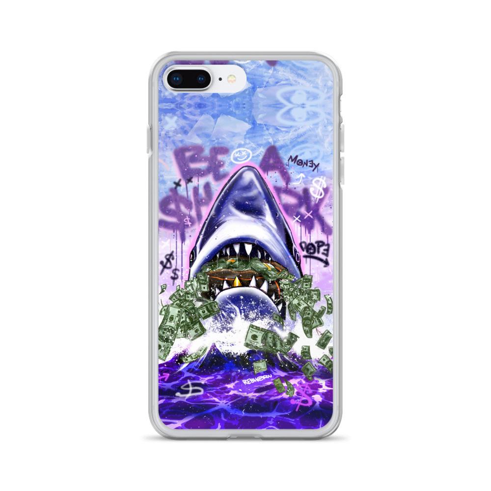 Be A Shark iPhone Case - REBHORN DESIGN