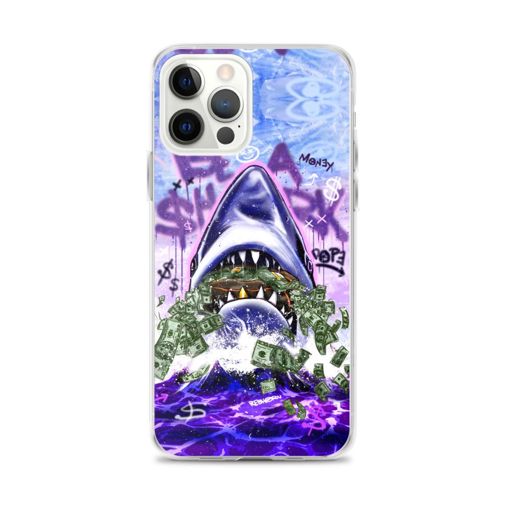 Be A Shark iPhone Case - REBHORN DESIGN