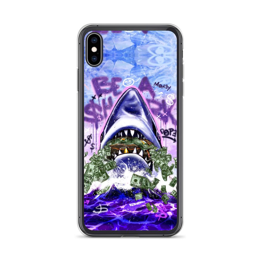 Be A Shark iPhone Case - REBHORN DESIGN