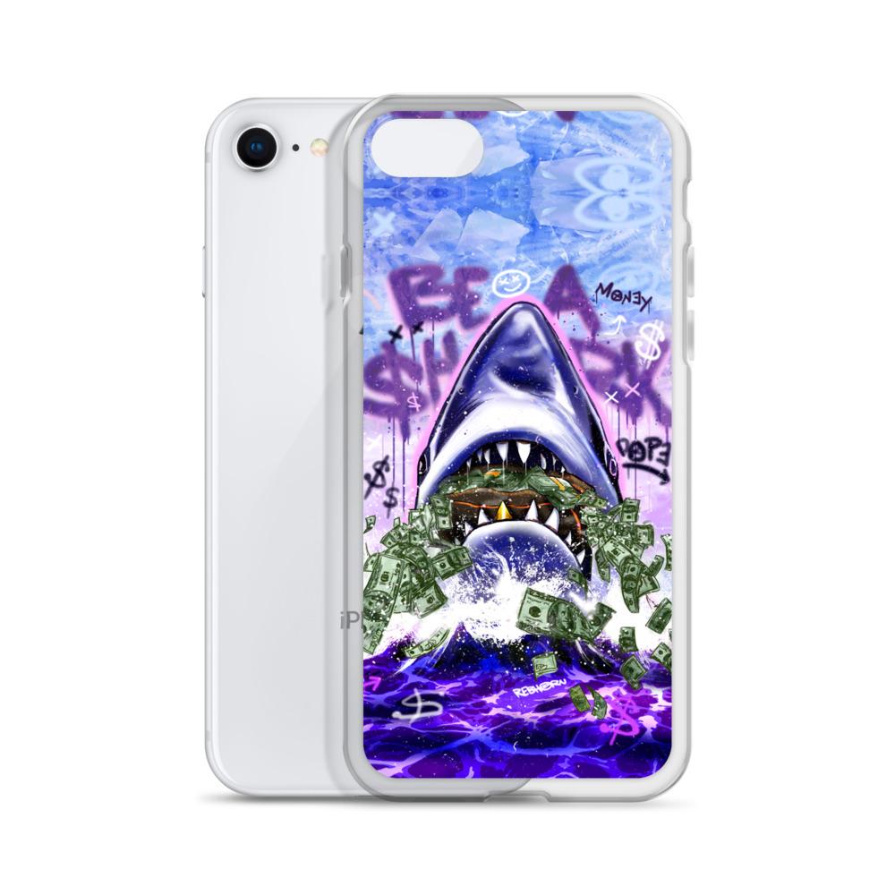 Be A Shark iPhone Case - REBHORN DESIGN