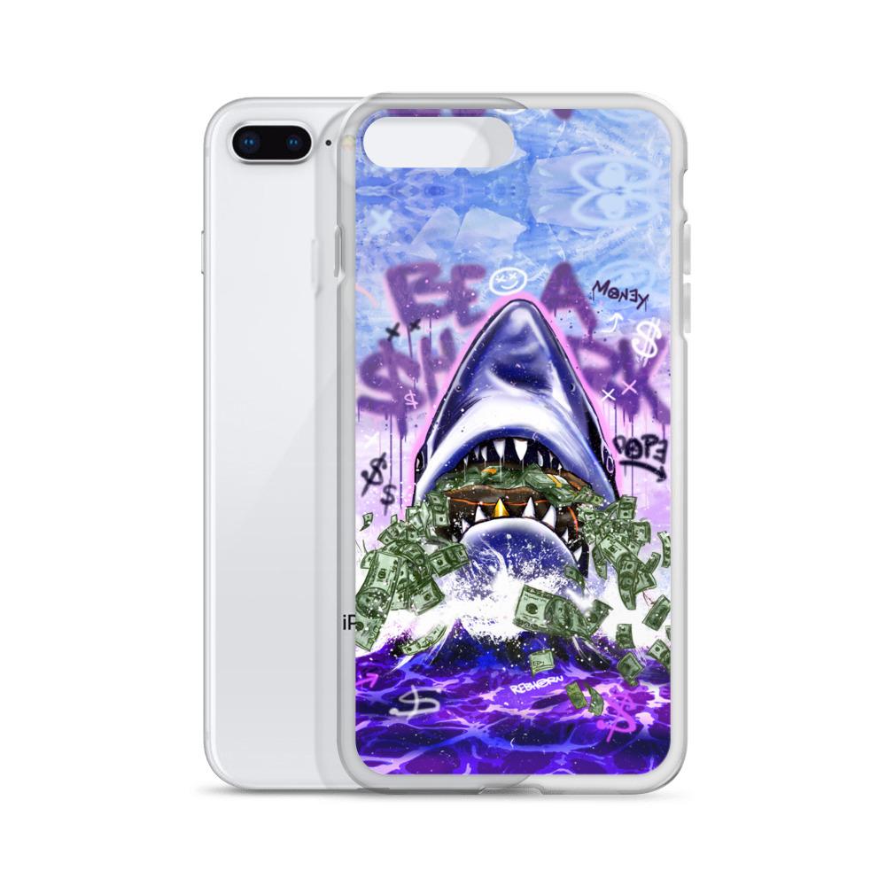 Be A Shark iPhone Case - REBHORN DESIGN