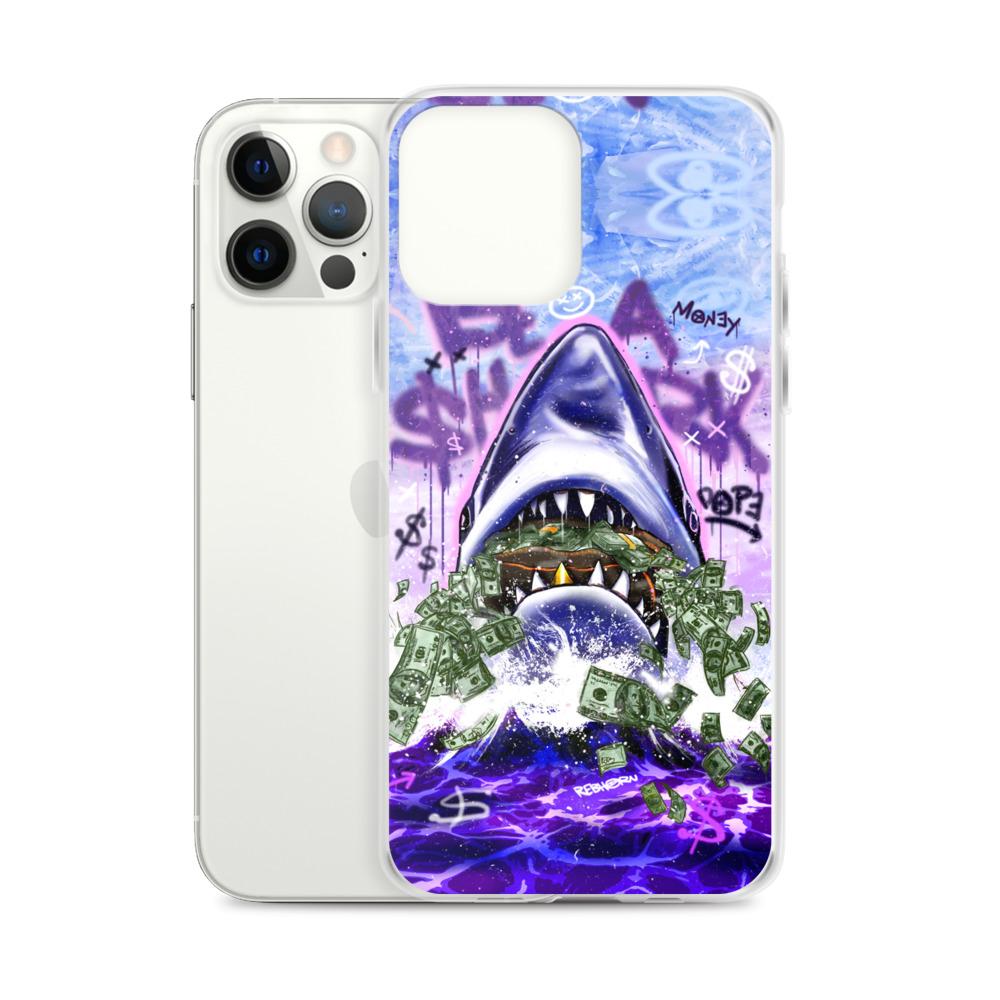 Be A Shark iPhone Case - REBHORN DESIGN