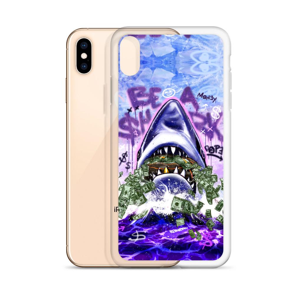 Be A Shark iPhone Case - REBHORN DESIGN