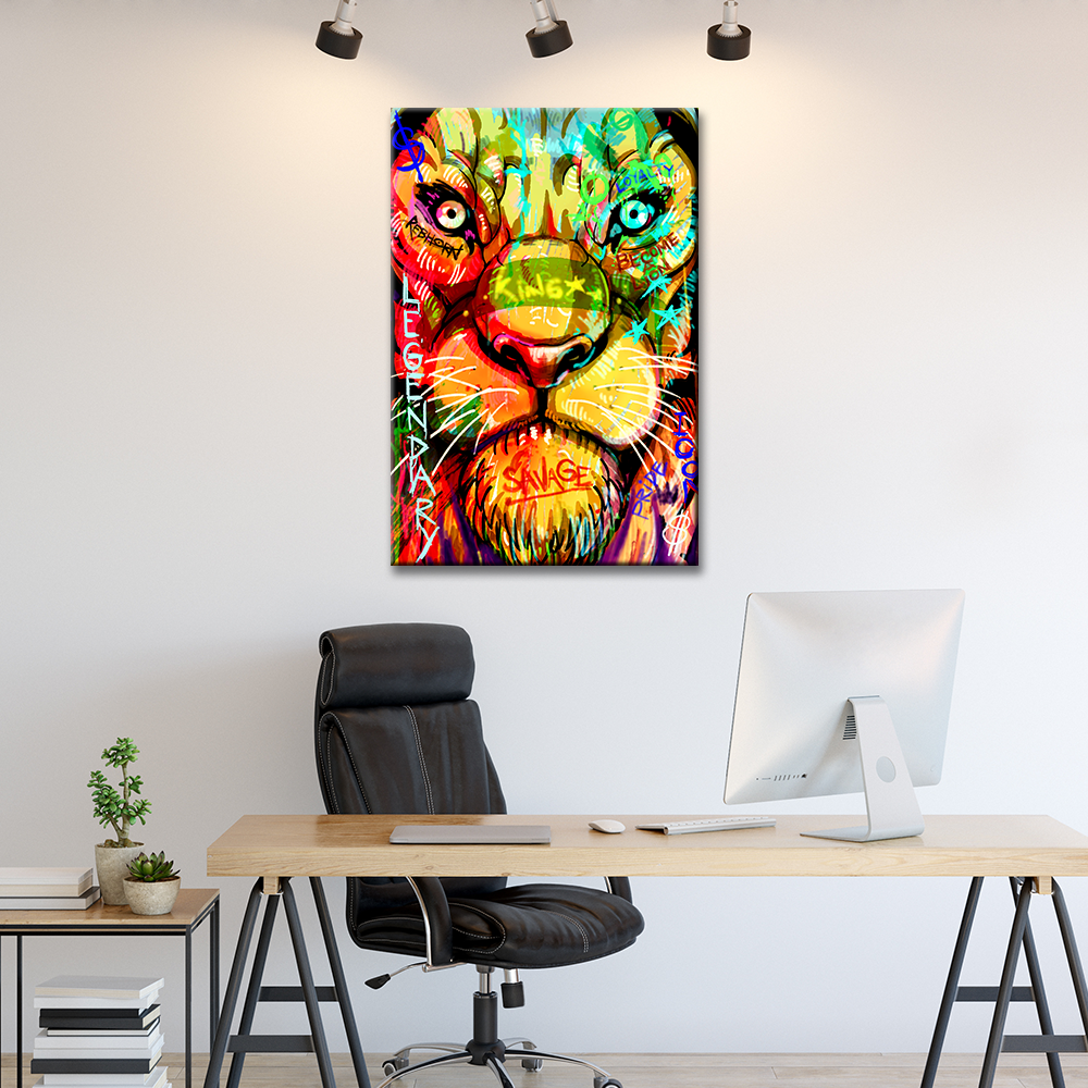 BECOME A LION - REBHORN DESIGN