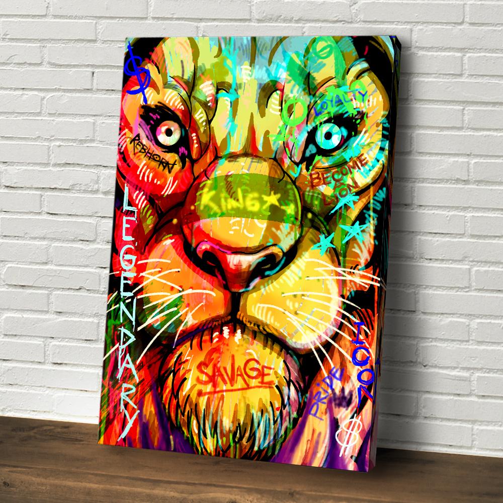 BECOME A LION - REBHORN DESIGN