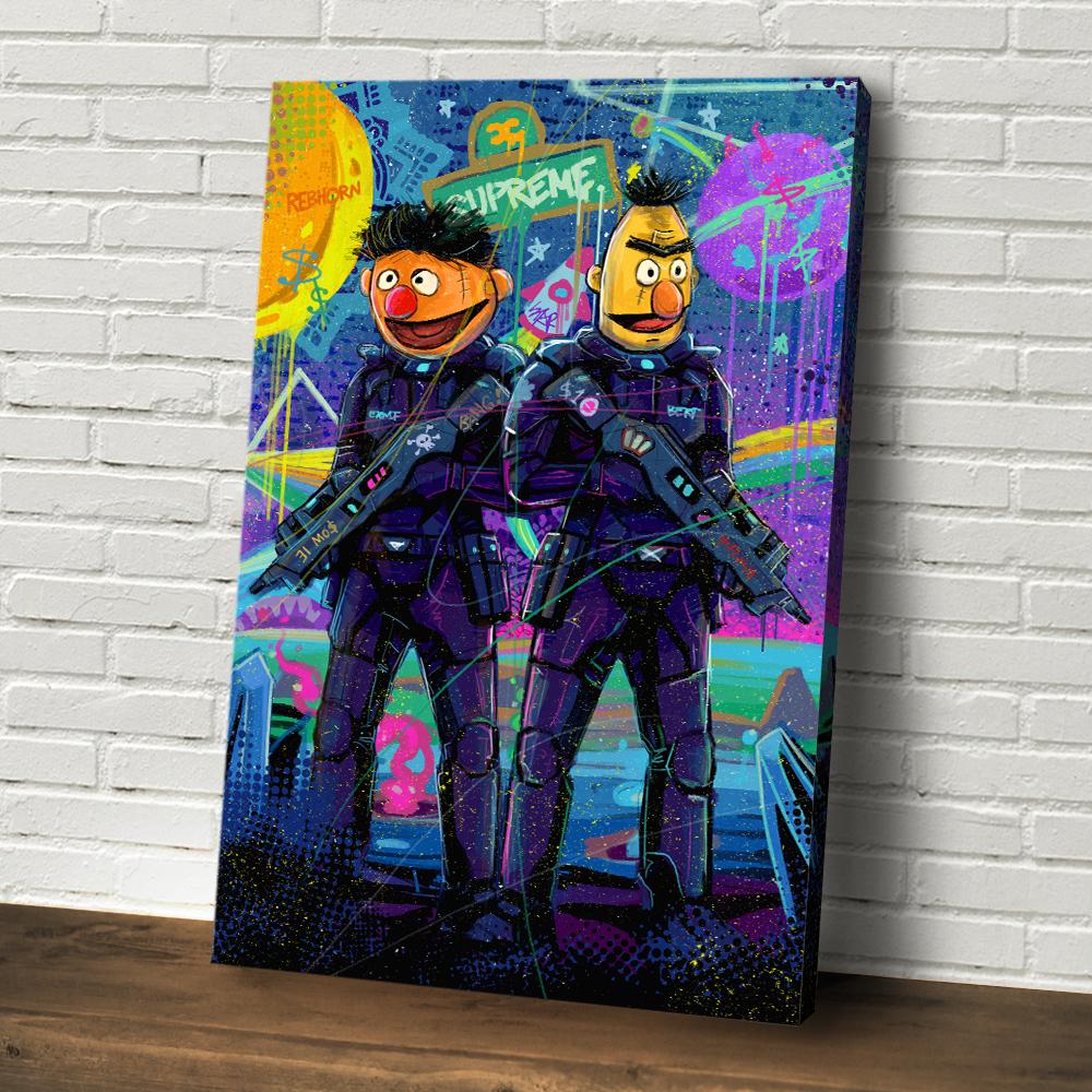 BERT & ERNIE - DREAM TEAM - REBHORN DESIGN