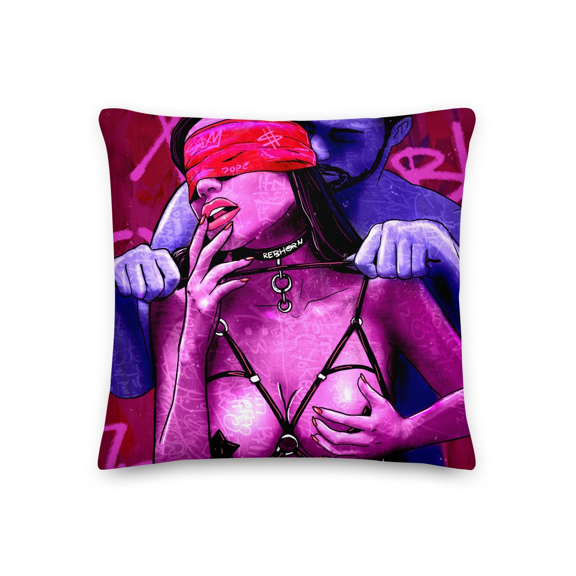 BLINDFOLDED PREMIUM PILLOW - REBHORN DESIGN