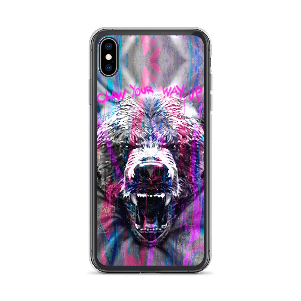 Claw Your Way Up iPhone Case - REBHORN DESIGN