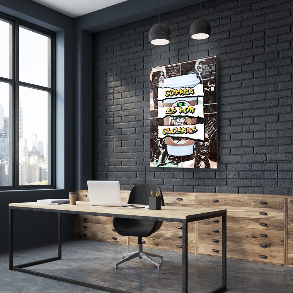 COFFEE IS FOR CLOSERS - REBHORN DESIGN
