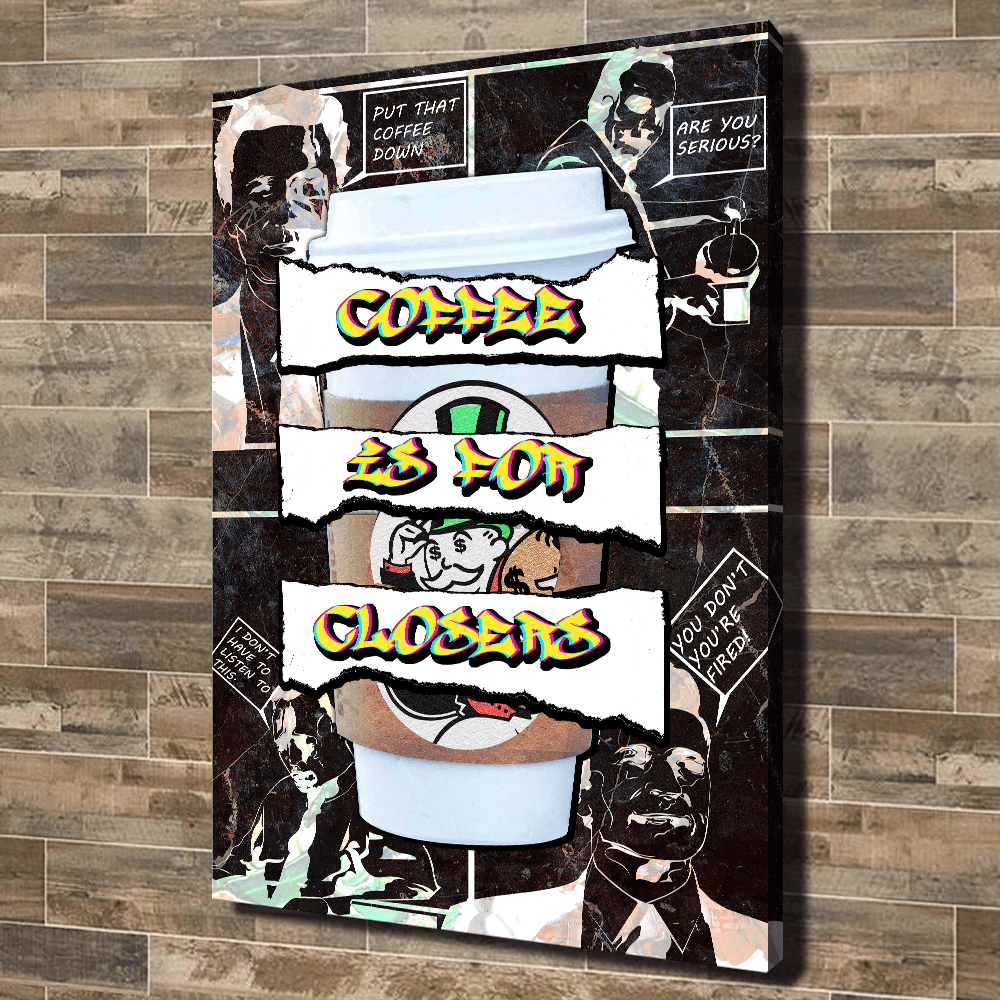 COFFEE IS FOR CLOSERS - REBHORN DESIGN