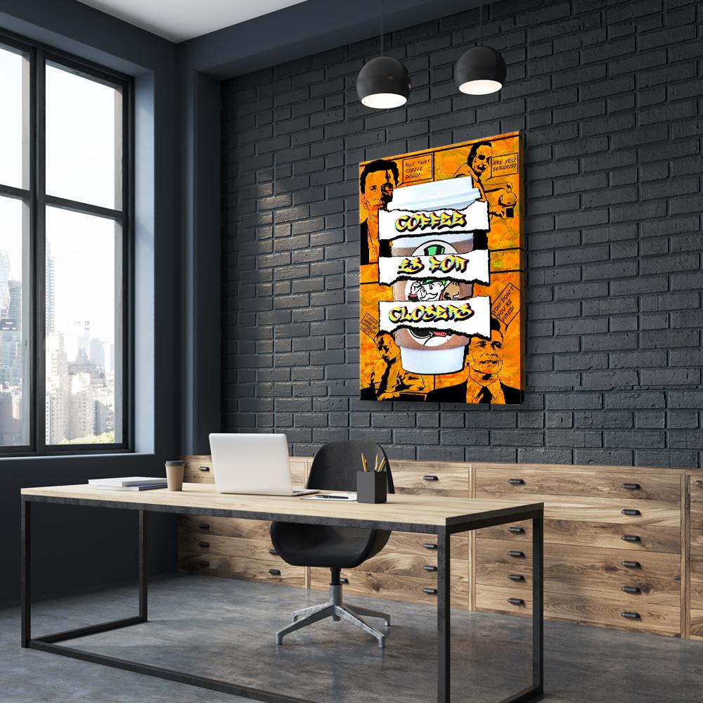 COFFEE IS FOR CLOSERS - REBHORN DESIGN