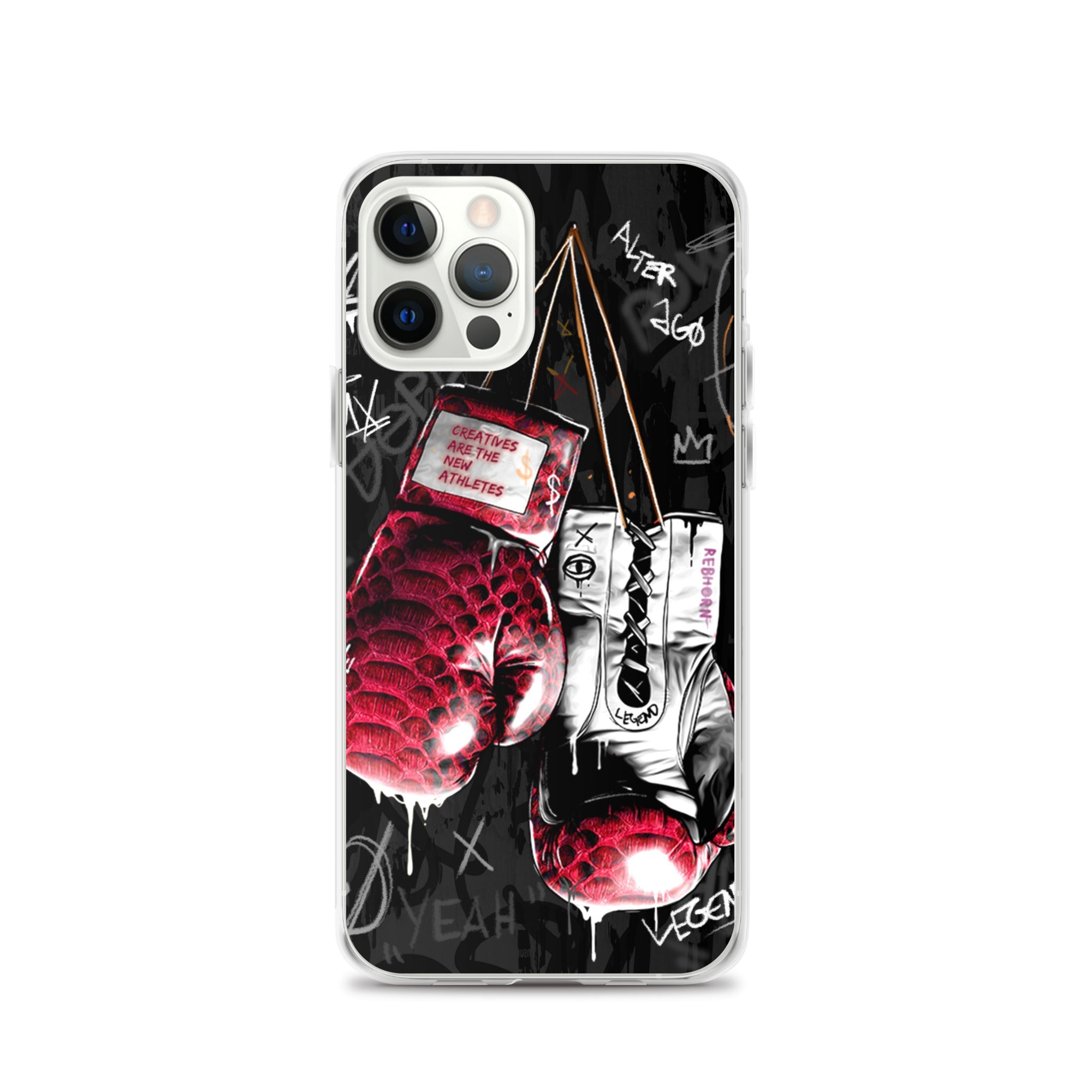 Creatives Are The New Athletes (Boxing Gloves) iPhone Case - REBHORN DESIGN