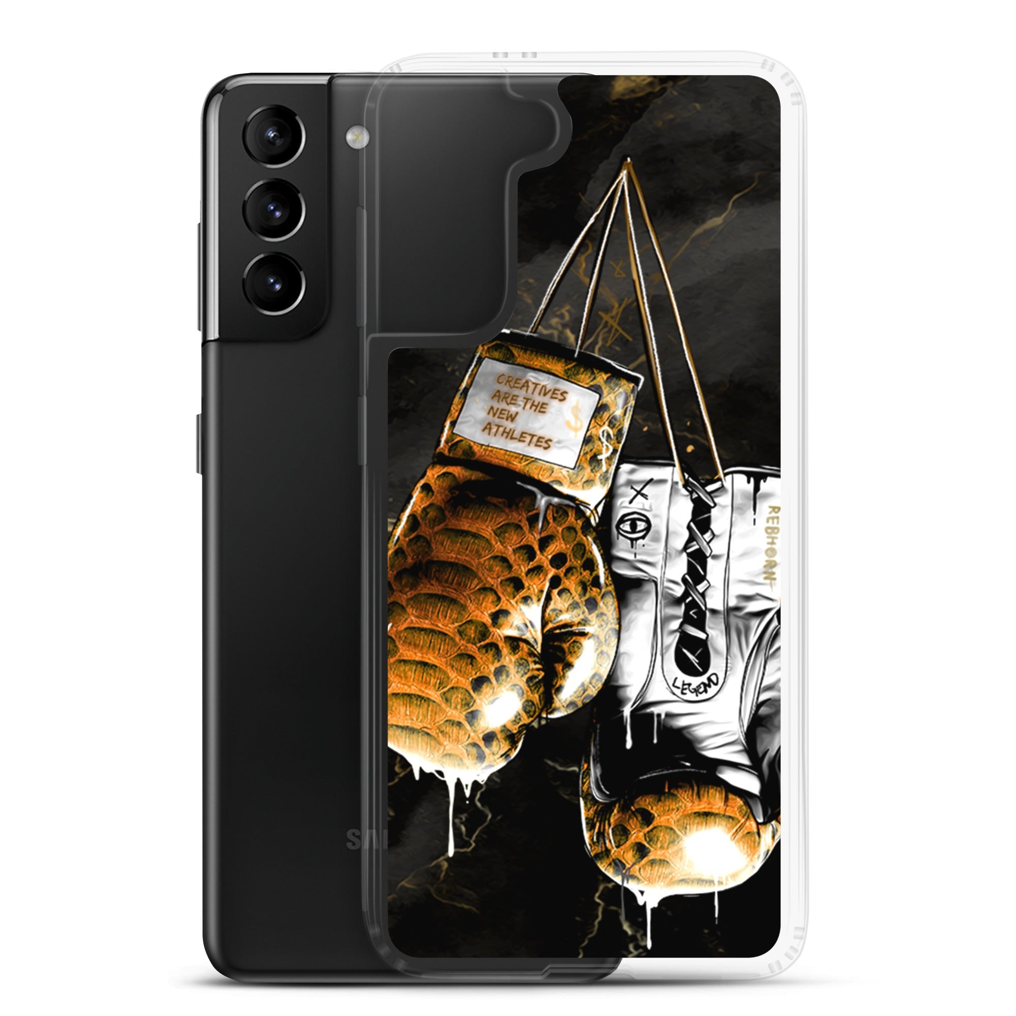 Creatives Are The New Athletes (Boxing Gloves) Samsung Case - REBHORN DESIGN