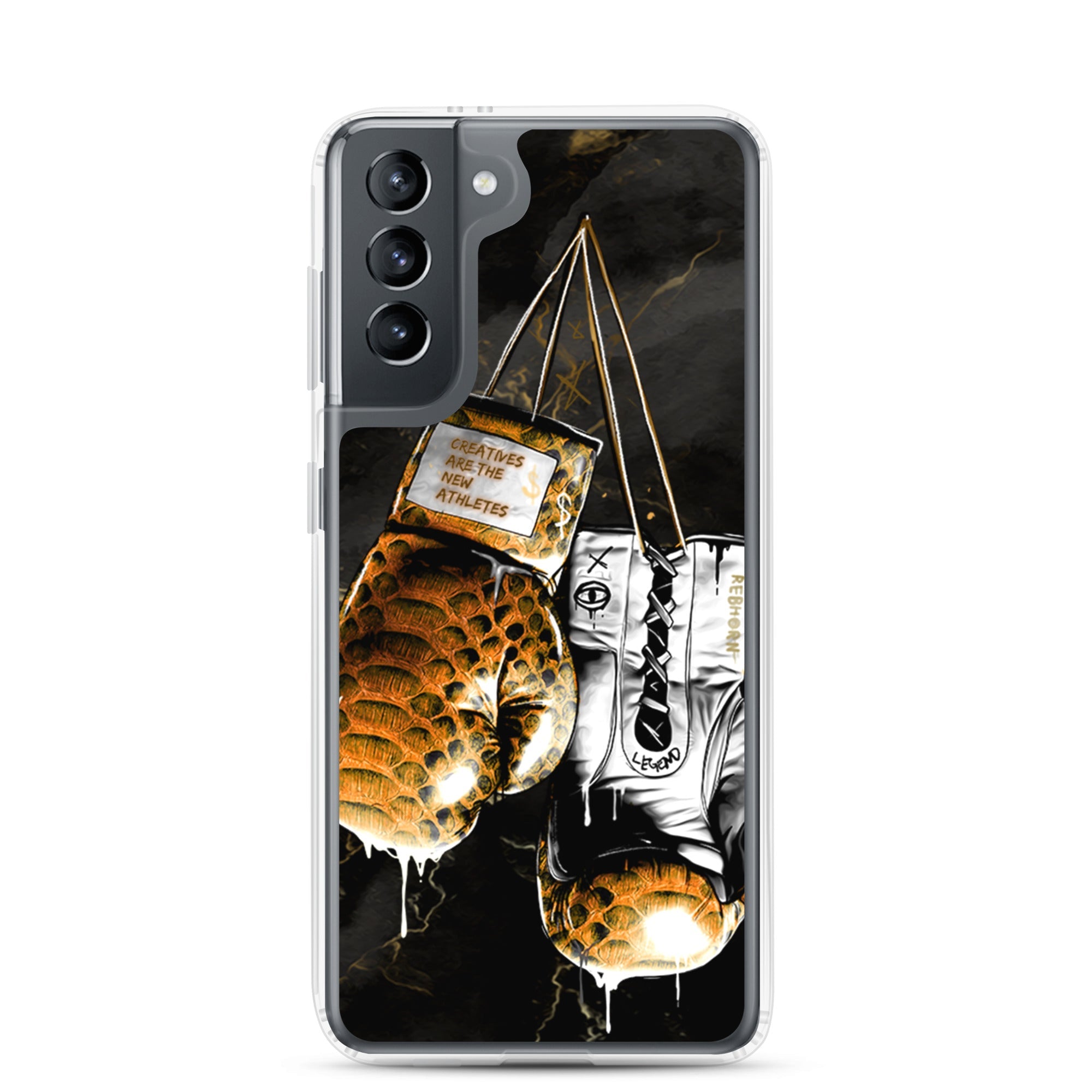 Creatives Are The New Athletes (Boxing Gloves) Samsung Case - REBHORN DESIGN