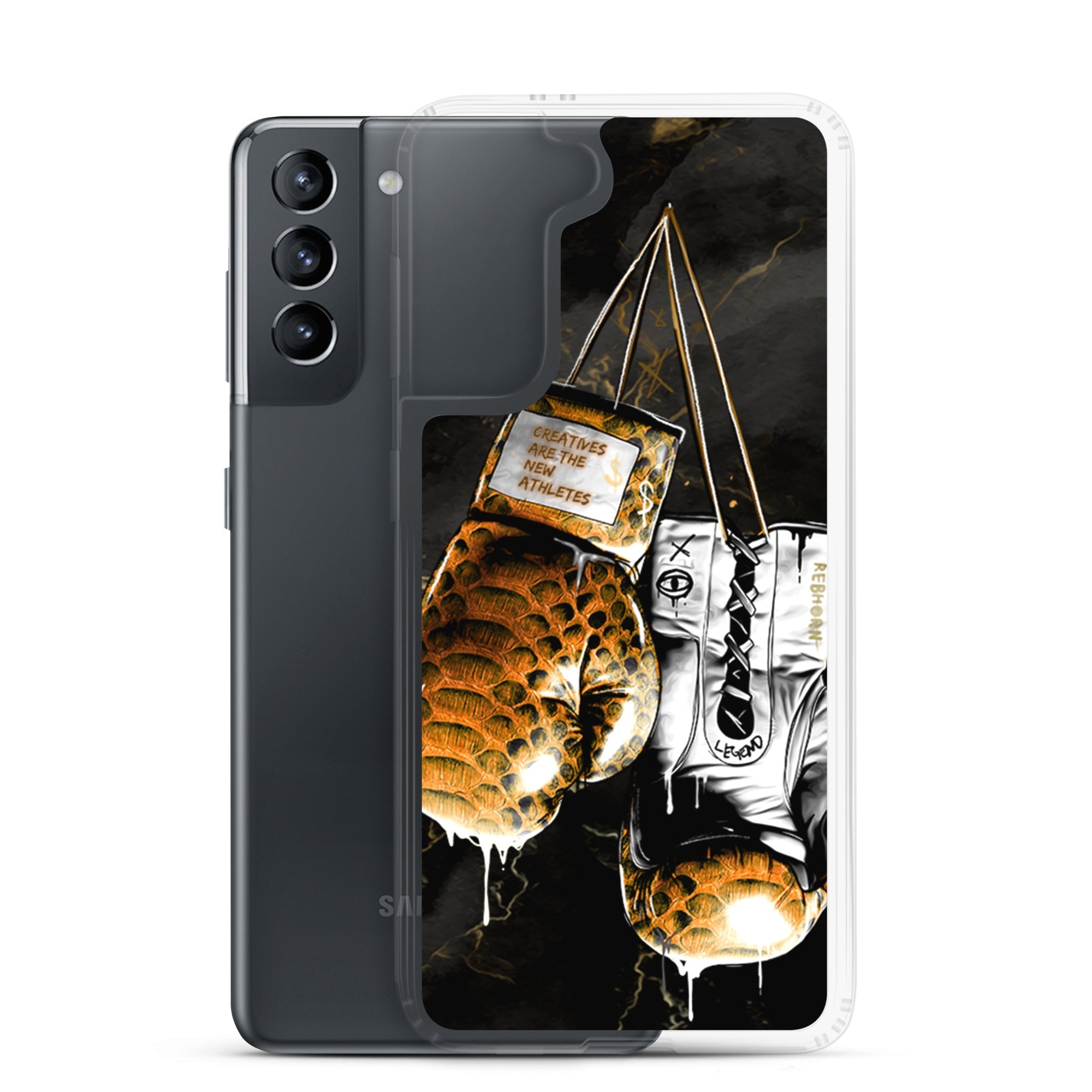 Creatives Are The New Athletes (Boxing Gloves) Samsung Case - REBHORN DESIGN