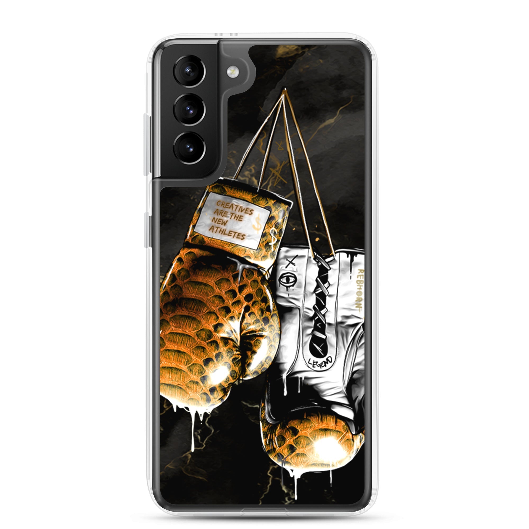 Creatives Are The New Athletes (Boxing Gloves) Samsung Case - REBHORN DESIGN