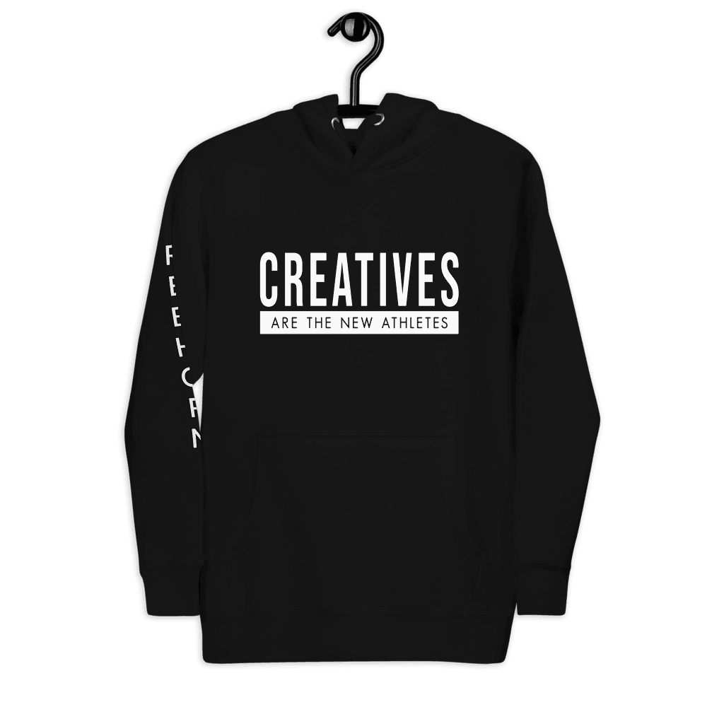 Creatives Are The New Athletes Unisex Premium Hoodie - REBHORN DESIGN