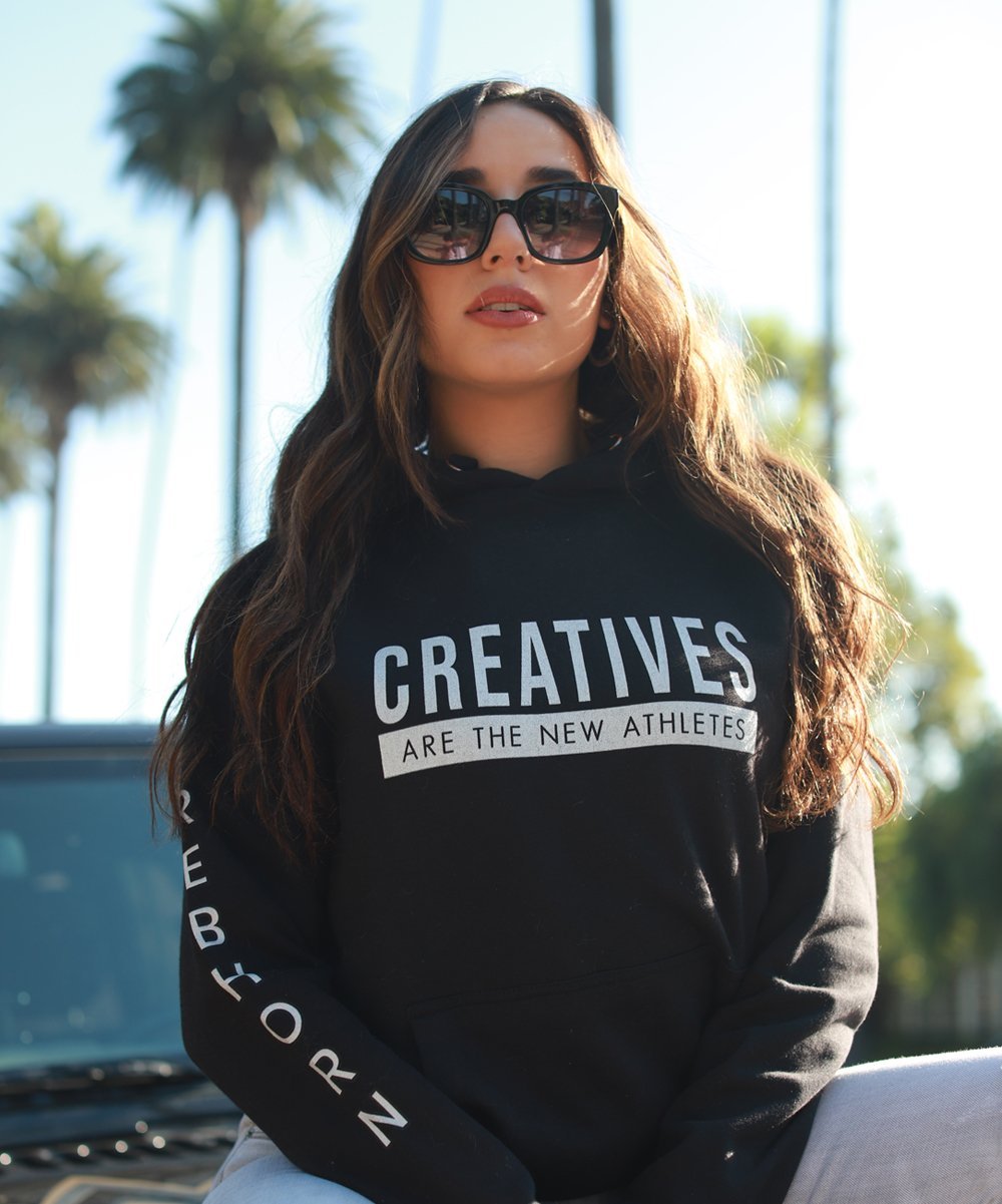 Creatives Are The New Athletes Unisex Premium Hoodie - REBHORN DESIGN